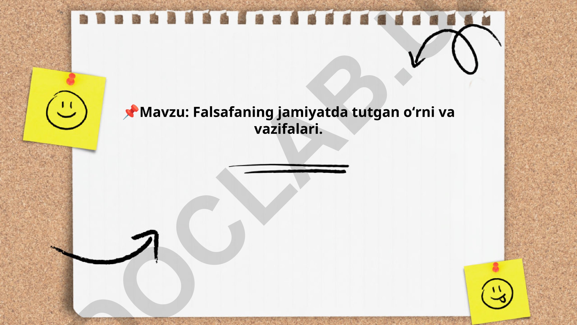 Falsafaning jamiyatda tutgan oʻrni va vazifalari