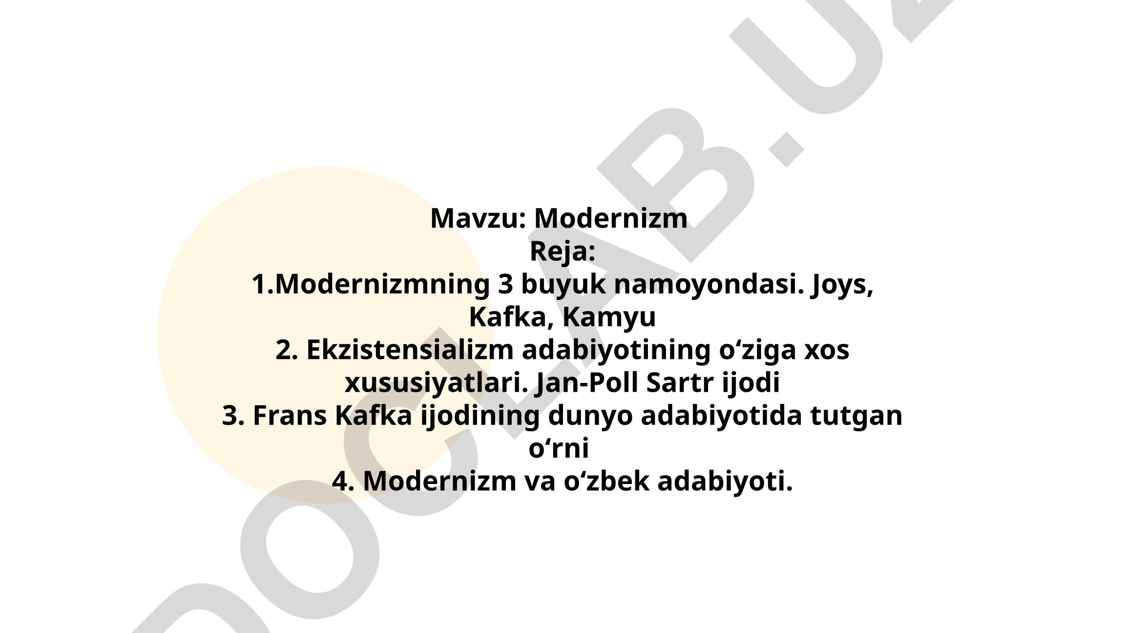 Modernizm