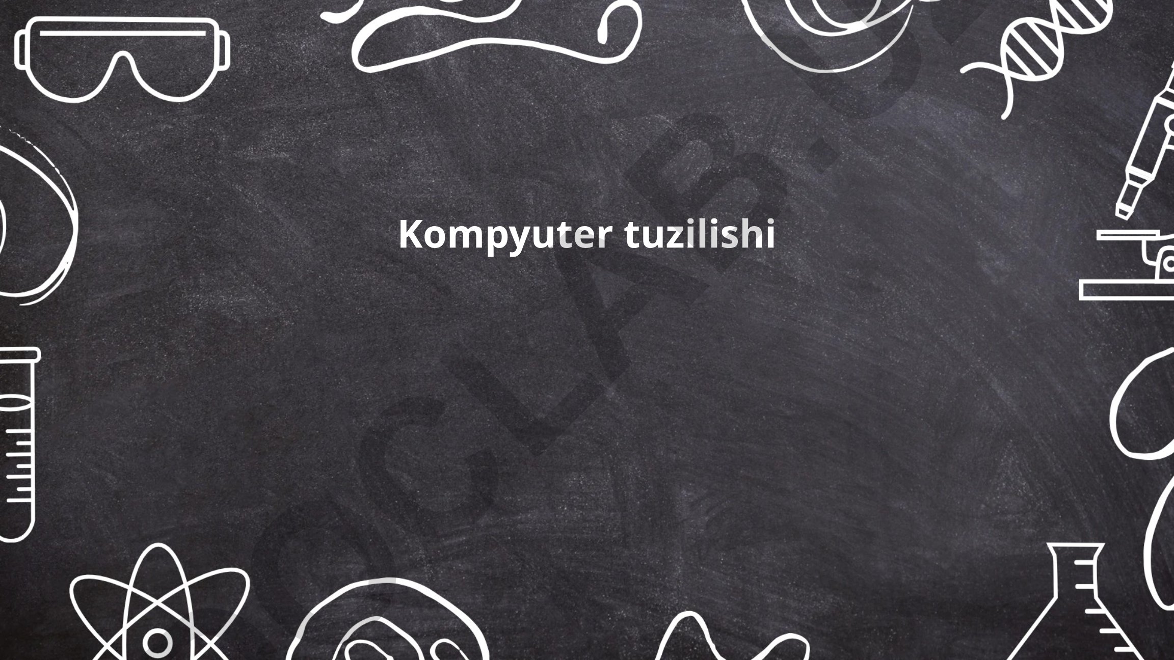 Kompyuter tuzilishi va asosiy qismlari
