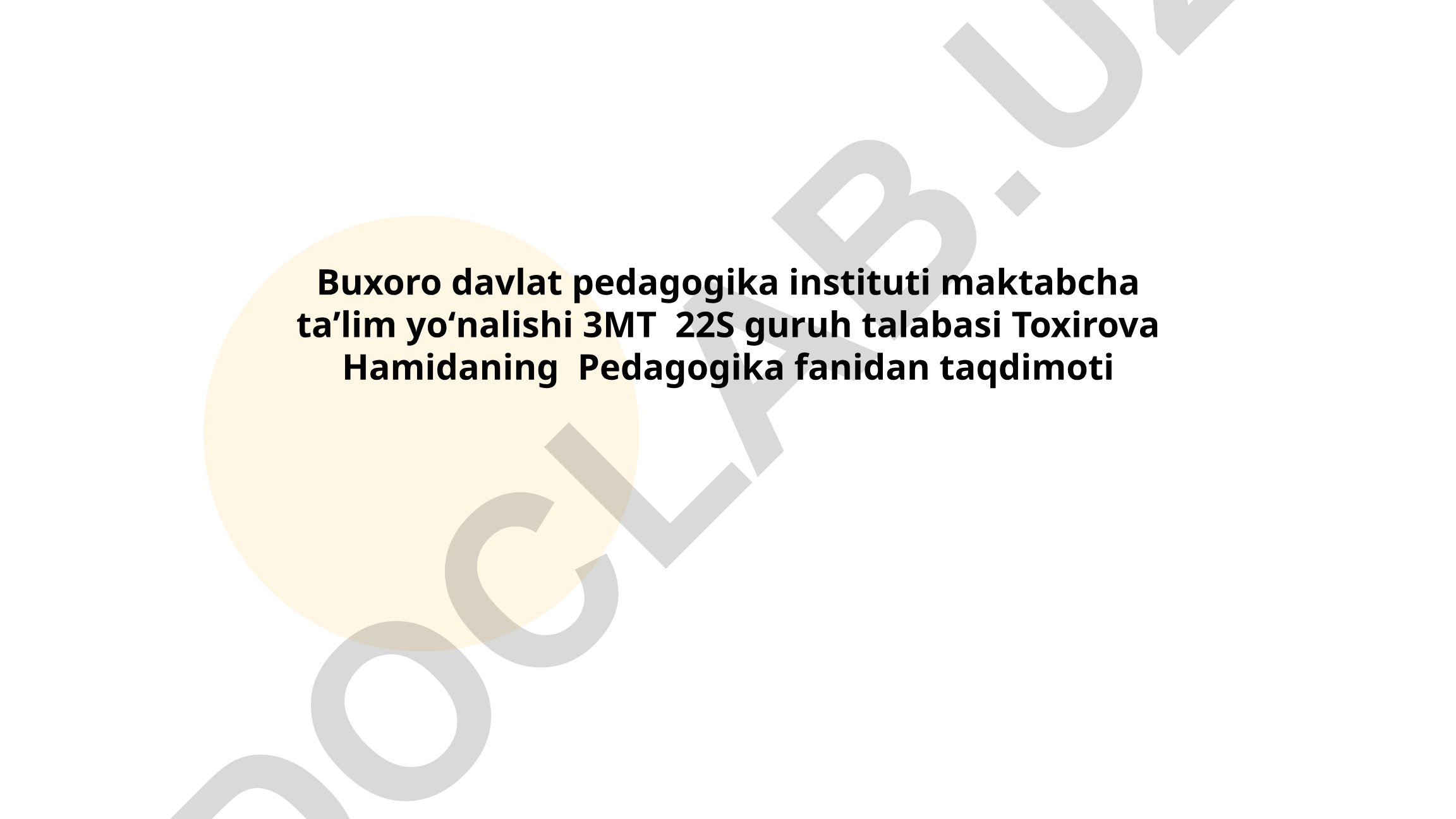 Maktabgacha ta'limda o'yin metodlari va bolalarni rivojlantirish