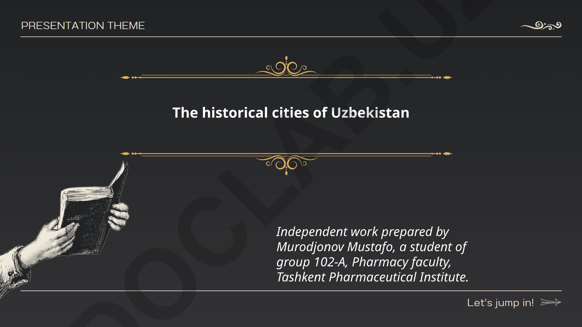 The historical cities of Uzbekistan