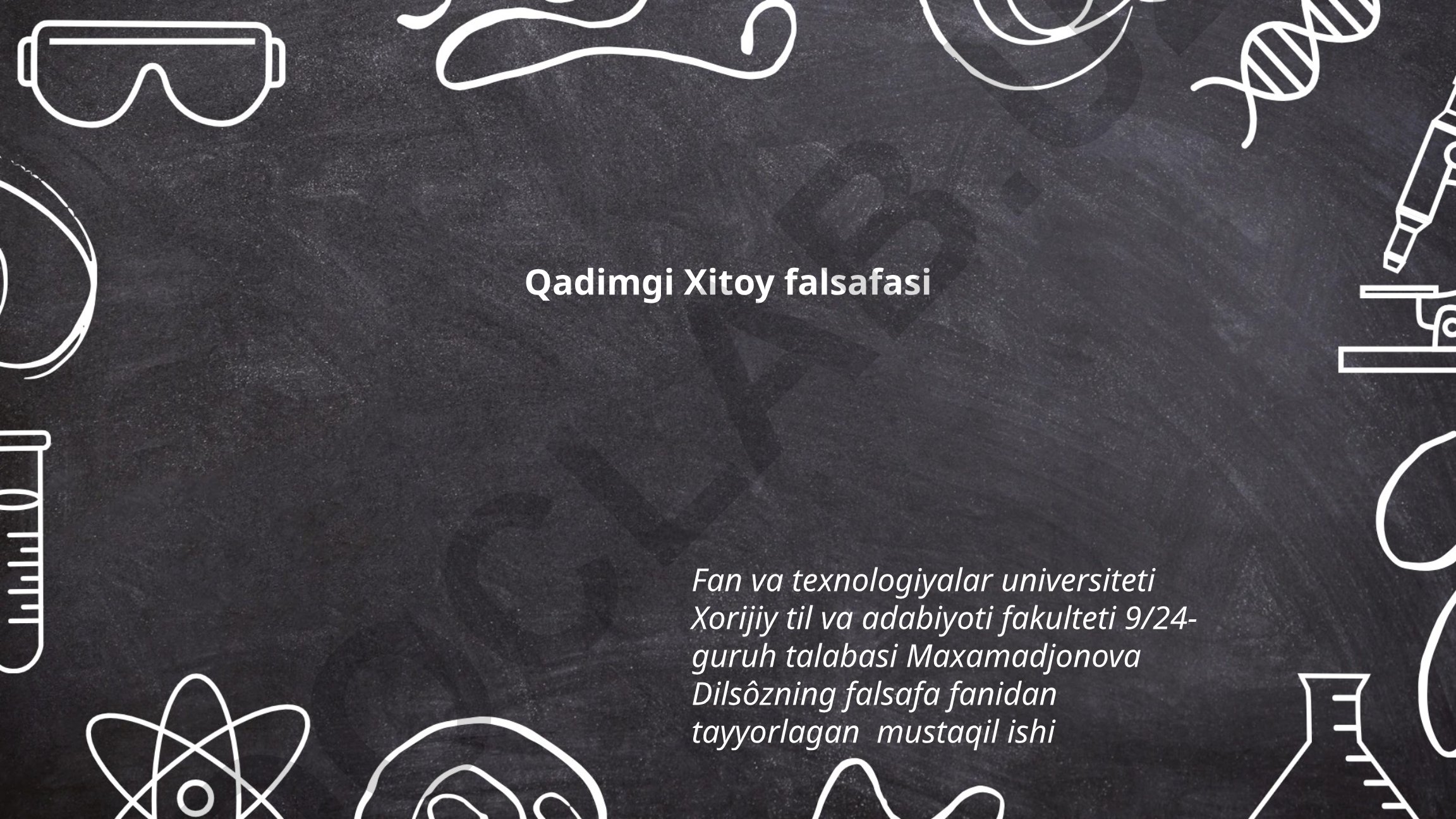 Qadimgi Xitoy falsafasi: Konfutsiylik, Daoizm va Legalizm