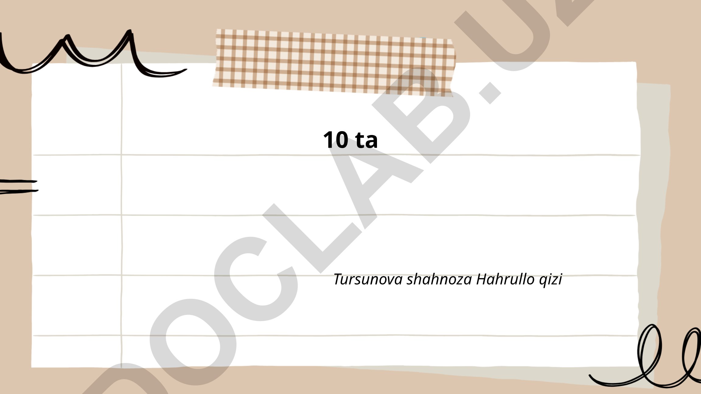Matematika fanining asosiy tarmoqlari va tushunchalari