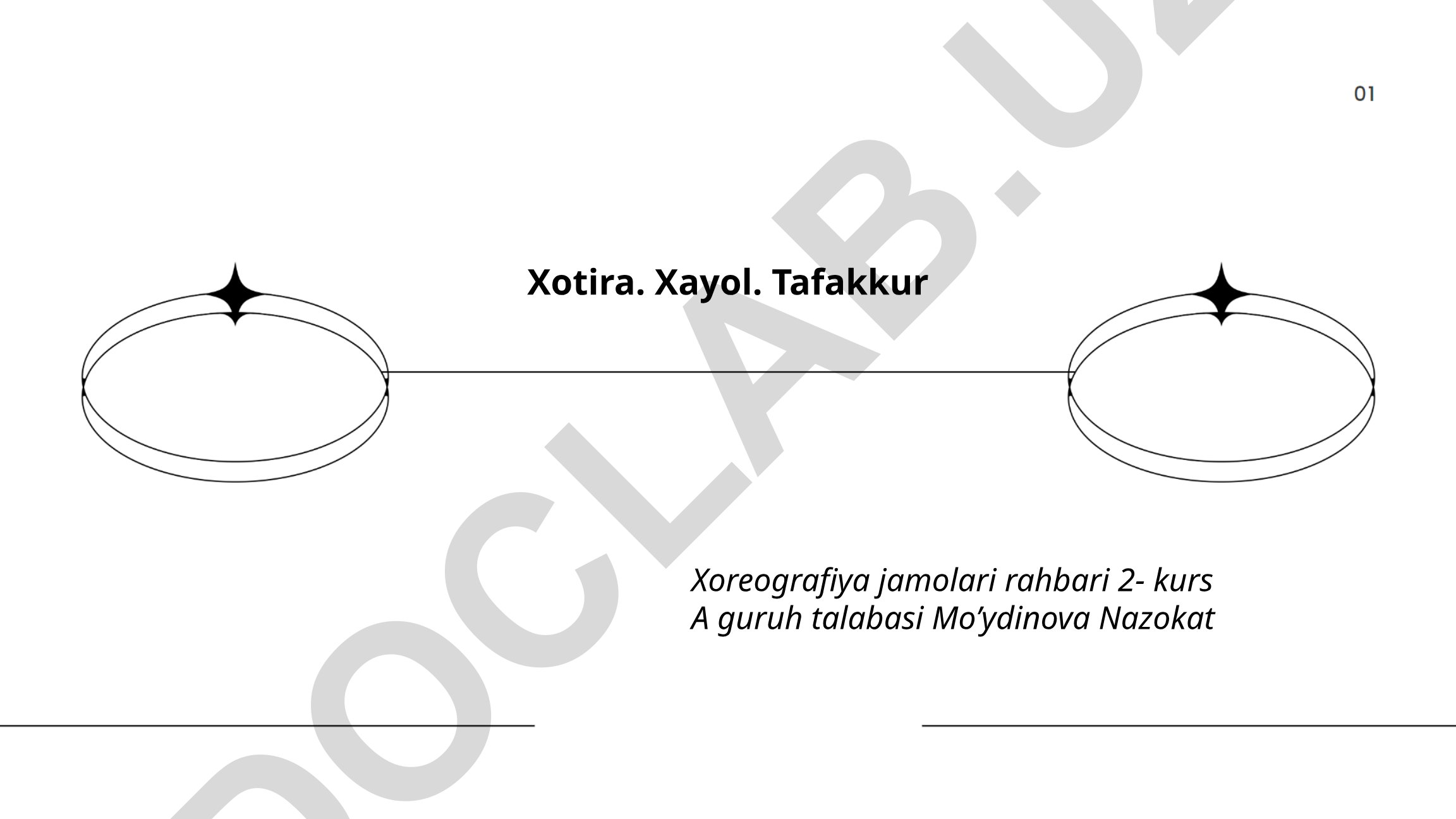 Xotira, xayol va tafakkur: milliy meros va xotirani mustahkamlash