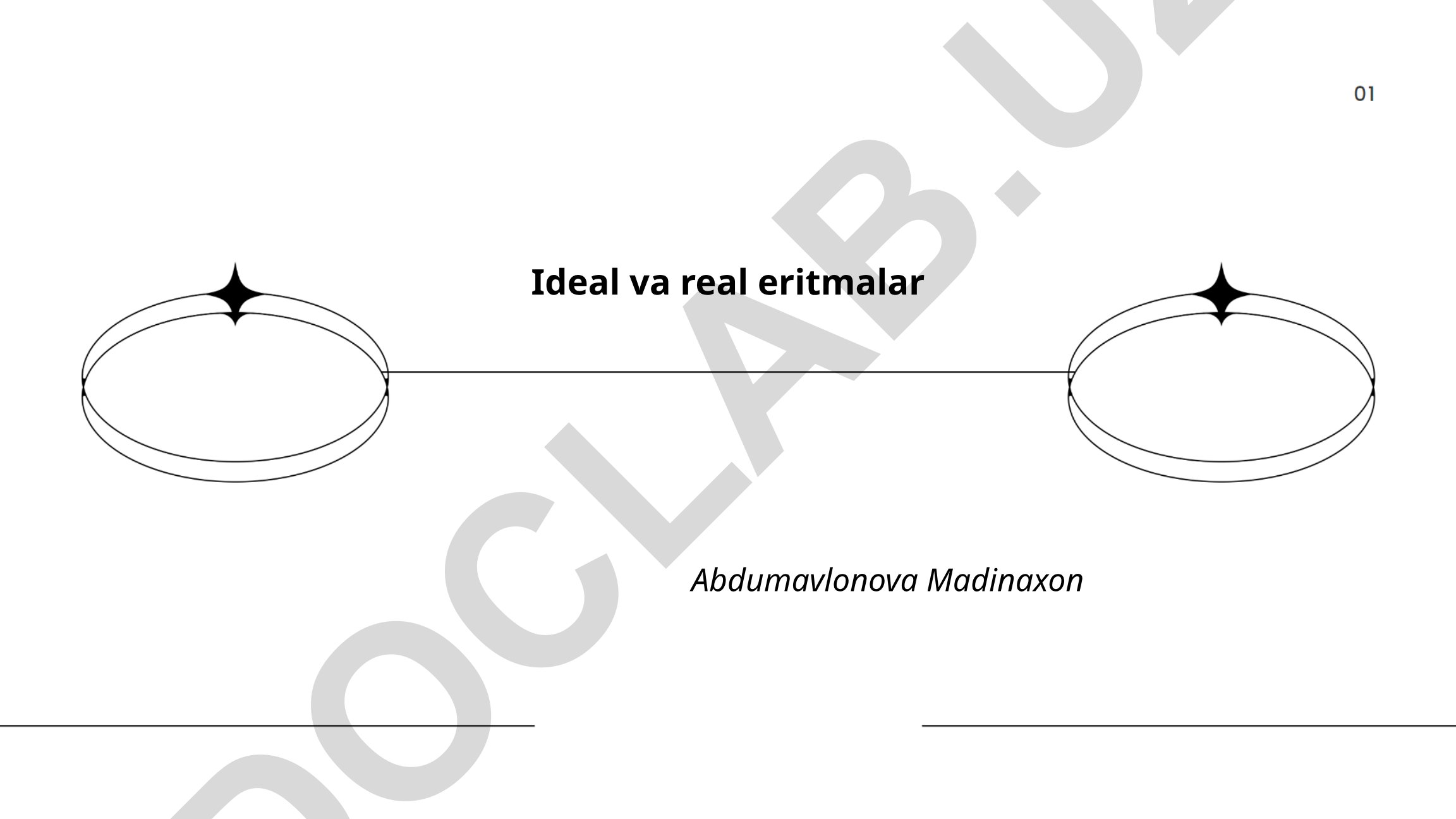 Ideal va real eritmalar