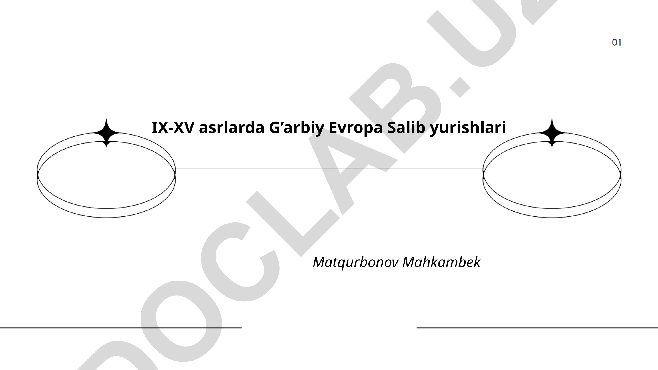 IX-XV asrlarda G'arbiy Evropa Salib yurishlari