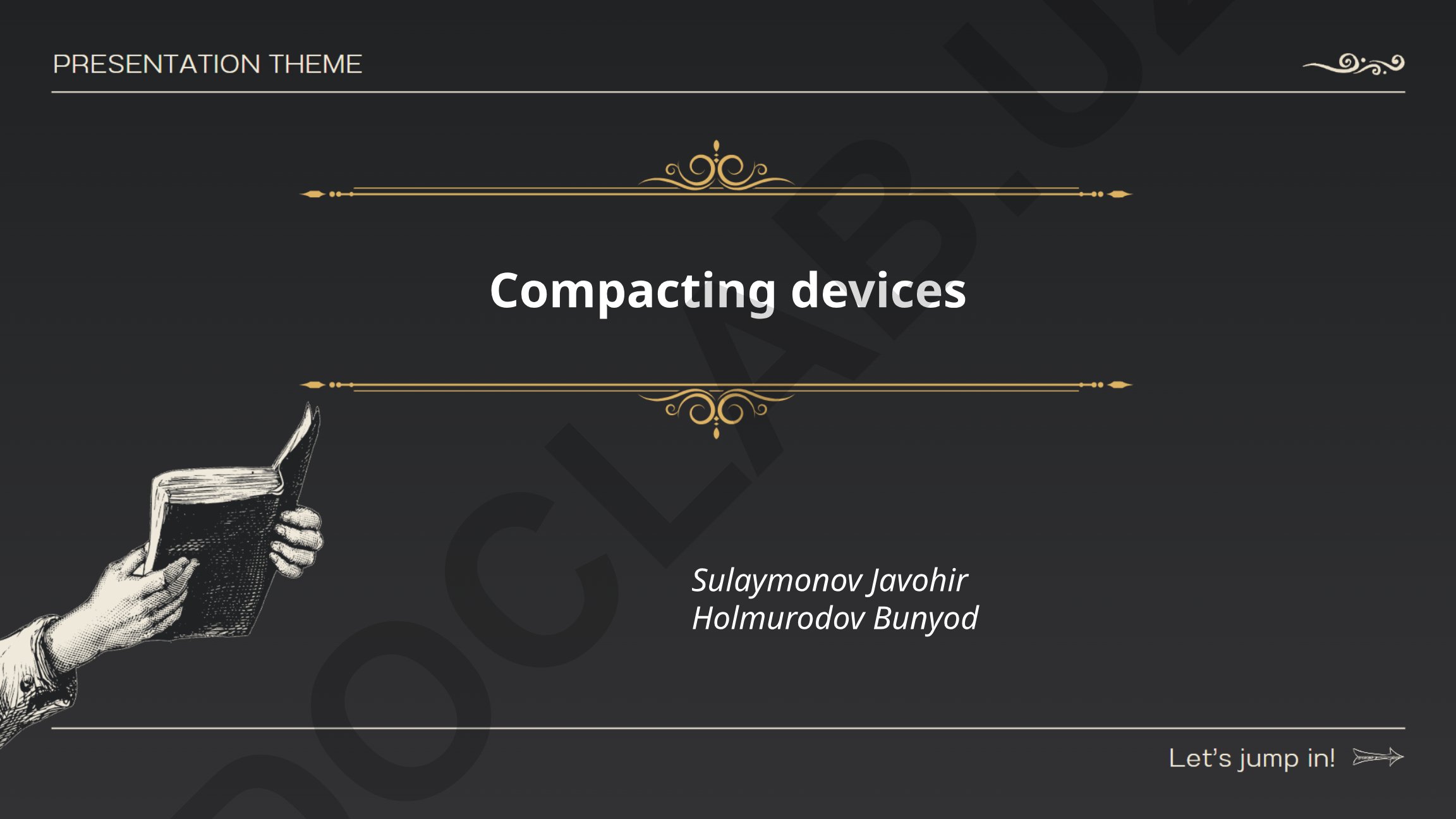 Types, Applications and Mechanisms of Compacting Devices