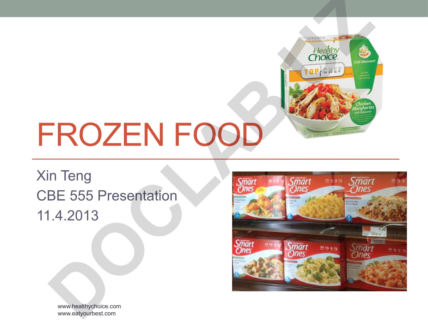 Frozen Food: Facts, Types, and Processing Technology