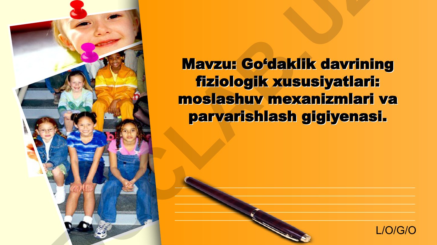 Go‘daklik davrining fiziologik xususiyatlari: moslashuv mexanizmlari va parvarishlash gigiyenasi