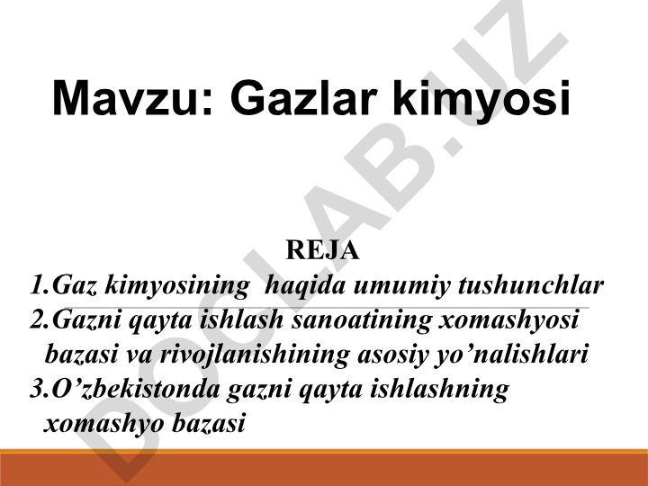Gazlar kimyosi