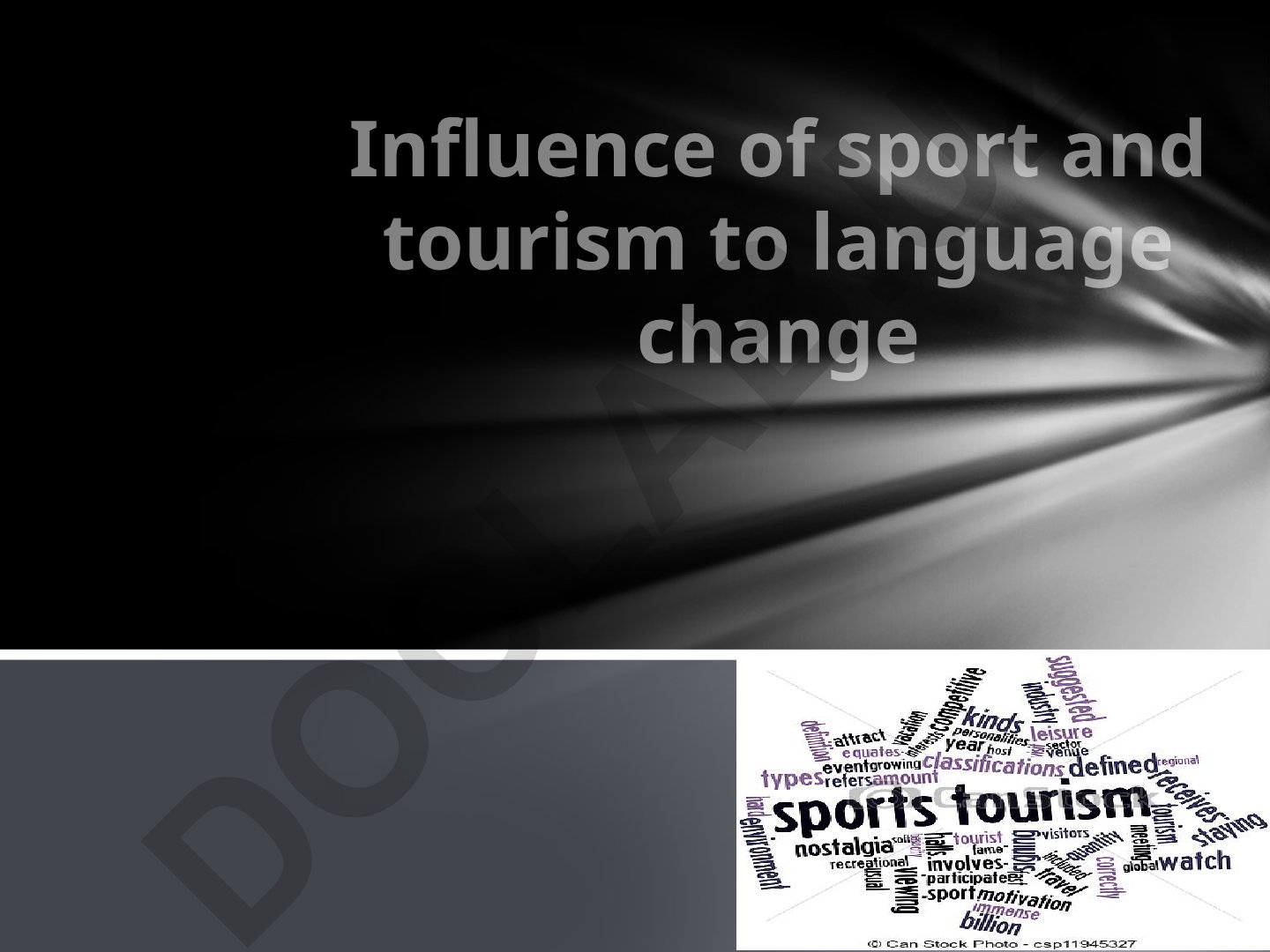 Sport tourism classification and economic impact