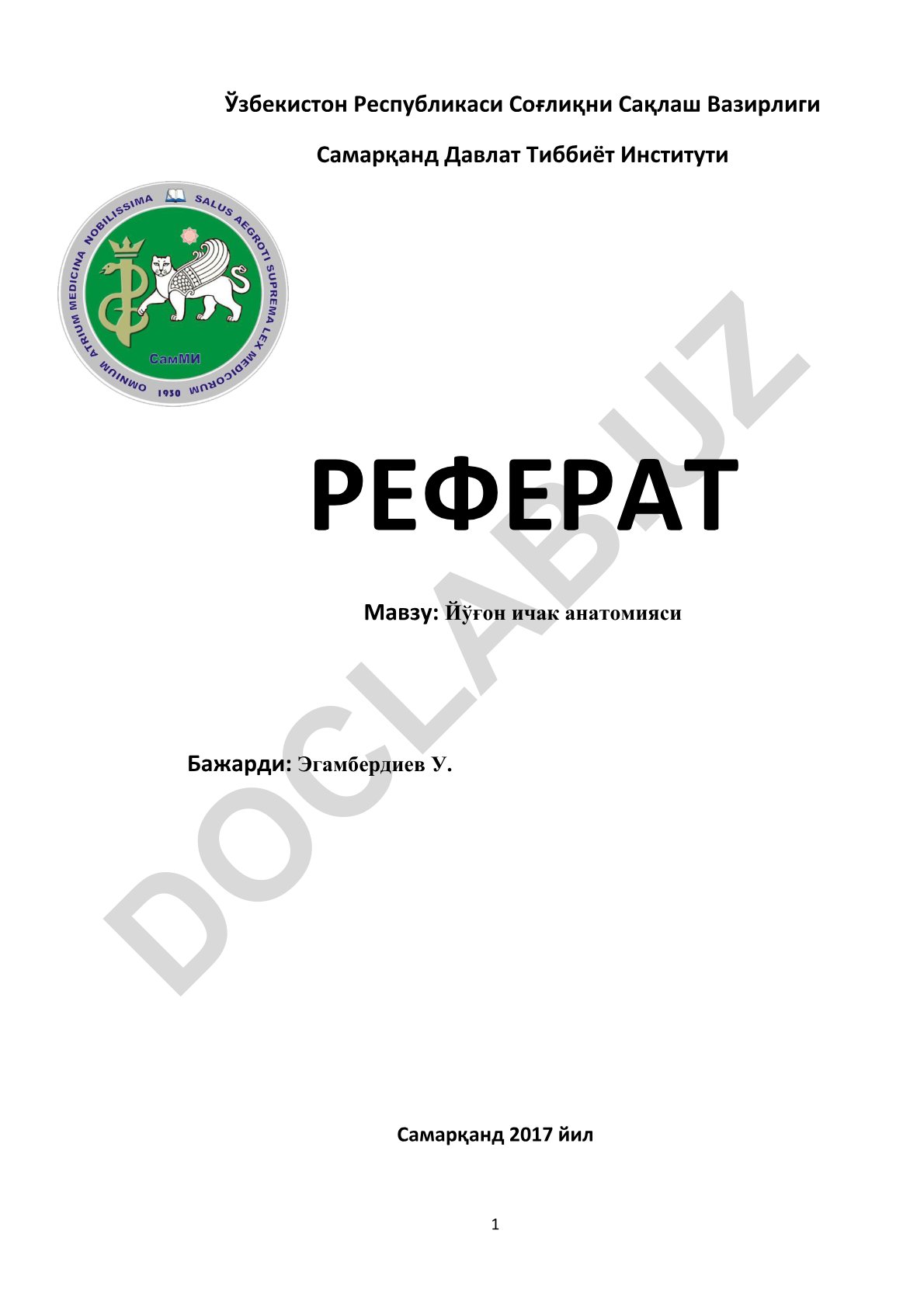 Йўғон ичак анатомияси