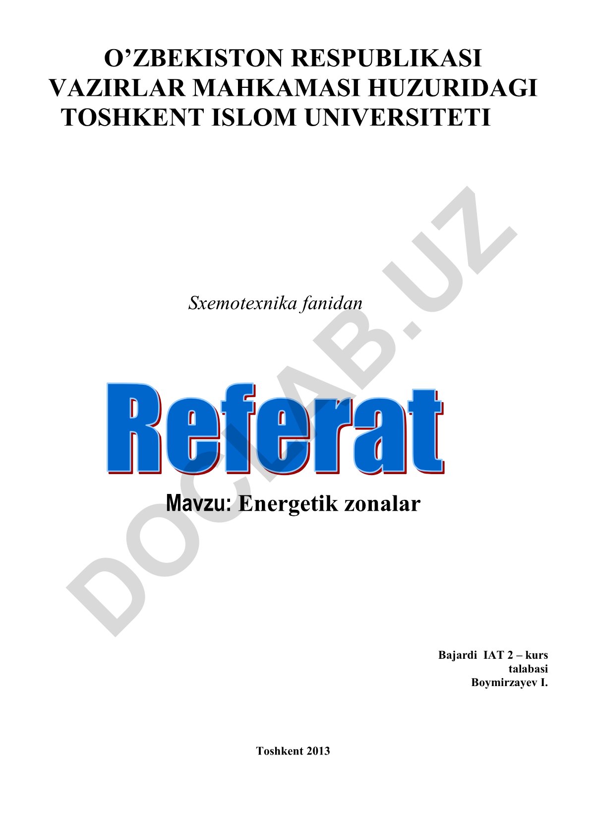 Energetik zonalar