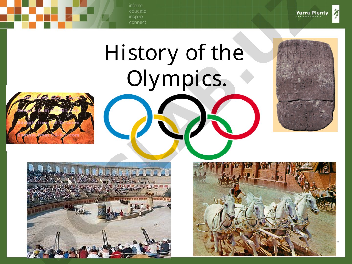 History of the Olympics