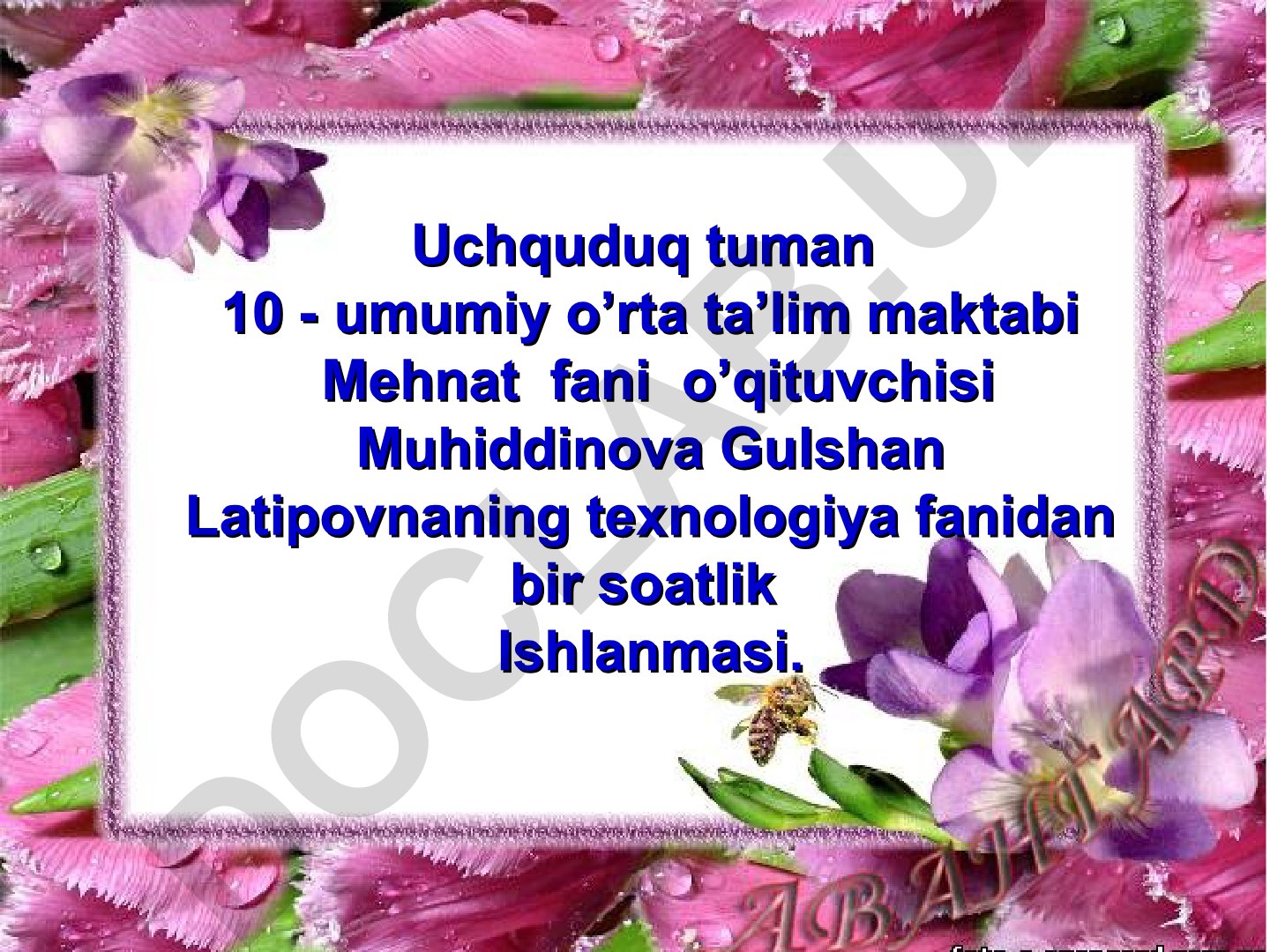 Yog'ochlardan buyumlar yasashda rejalash asboblaridan foydalanish