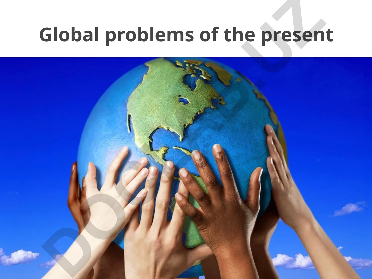 Global problems of the present