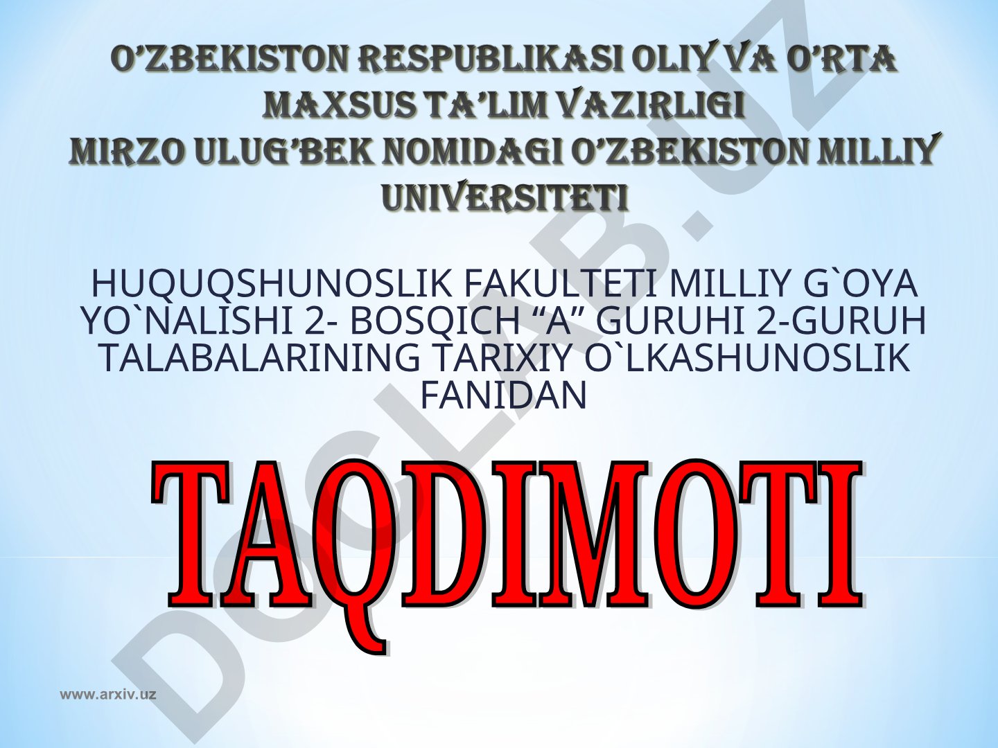 Buxorodagi Abdullaxon timi va me'moriy yodgorliklar