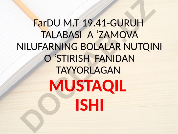 Bolalarga rasimga qarab hikoya tuzishni o'rgatish
