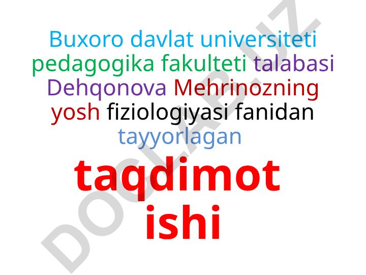 Yurakning tuzilishi va ishlashi