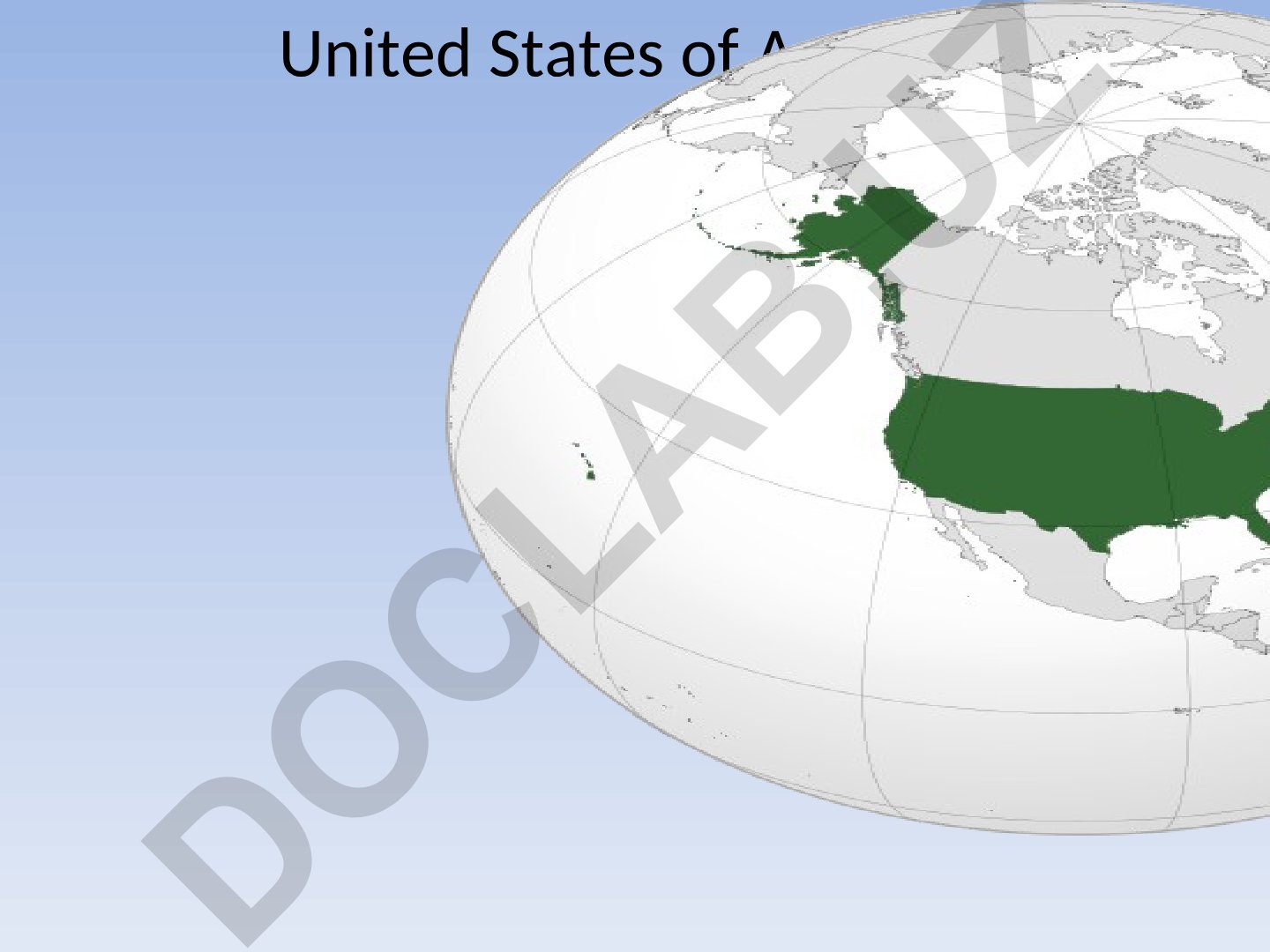 Amerika Qo'shma Shtatlari haqida ma'lumotlar