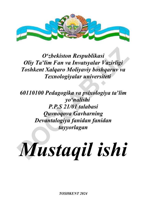 Ta’lim jarayoni qonuniyatlari va tamoyillari