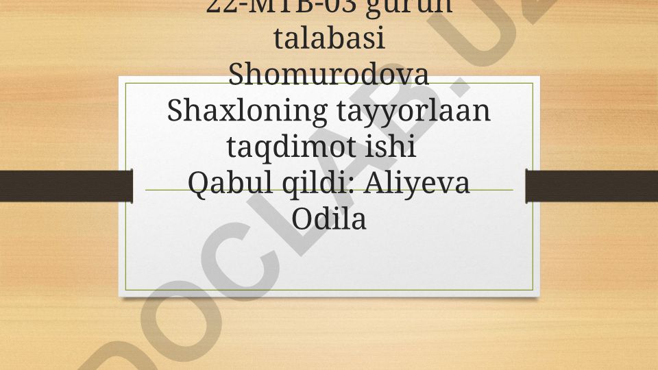 Maktabgacha ta'lim va tarbiya to'g'risidagi qonun mazmuni va tarkibi