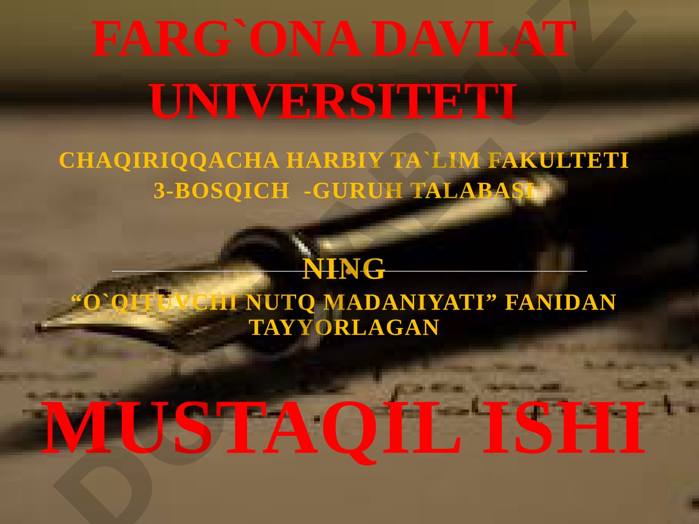 Nutq madaniyatini egallashning usul va yo'llari