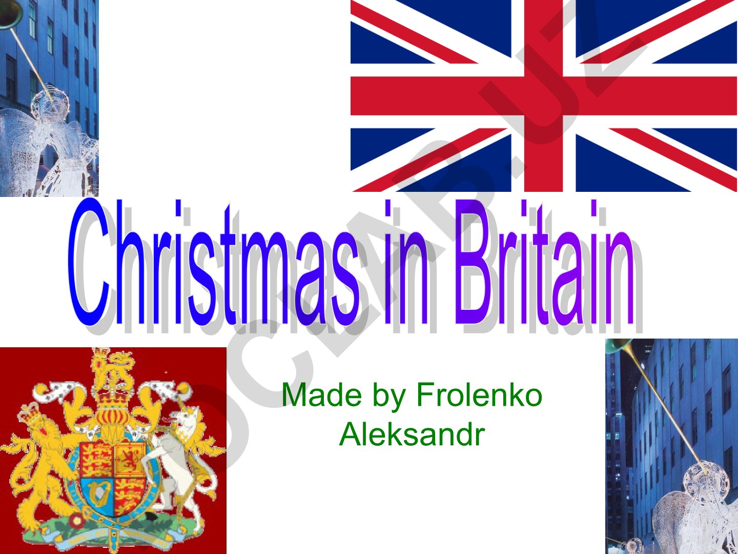 Christmas traditions and celebrations in Great Britain