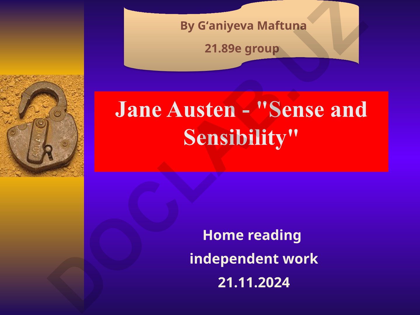 Jane Austen - "Sense and Sensibility" va 19-asr ayol yozuvchisi