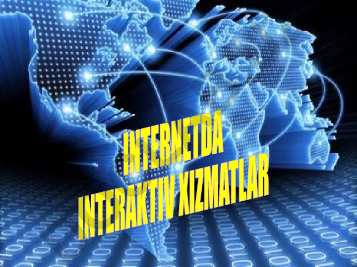 Internetda interaktiv davlat xizmatlari