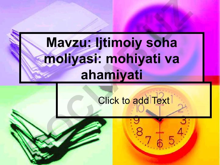 Ijtimoiy soha moliyasi: mohiyati va ahamiyati