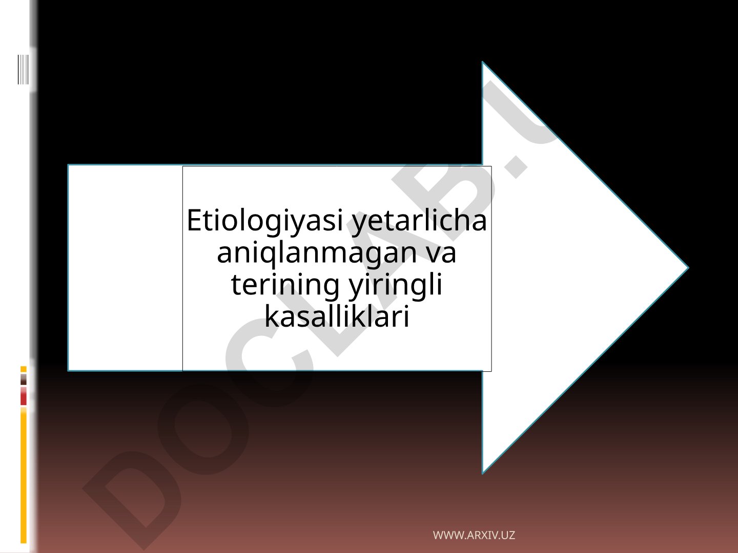 Terining yiringli kasalliklari: psoriaz, qizil yassi temiratki, vitiligo va stafilodermiya