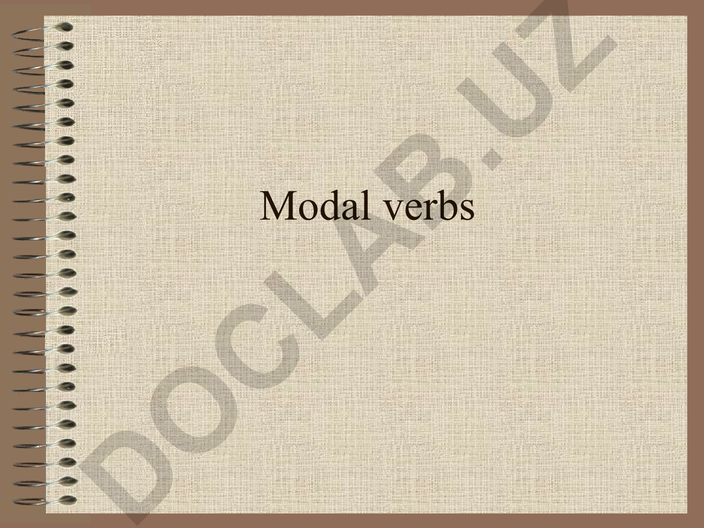 Modal fe'llar: qobiliyat, imkoniyat, ruxsat va majburiyat