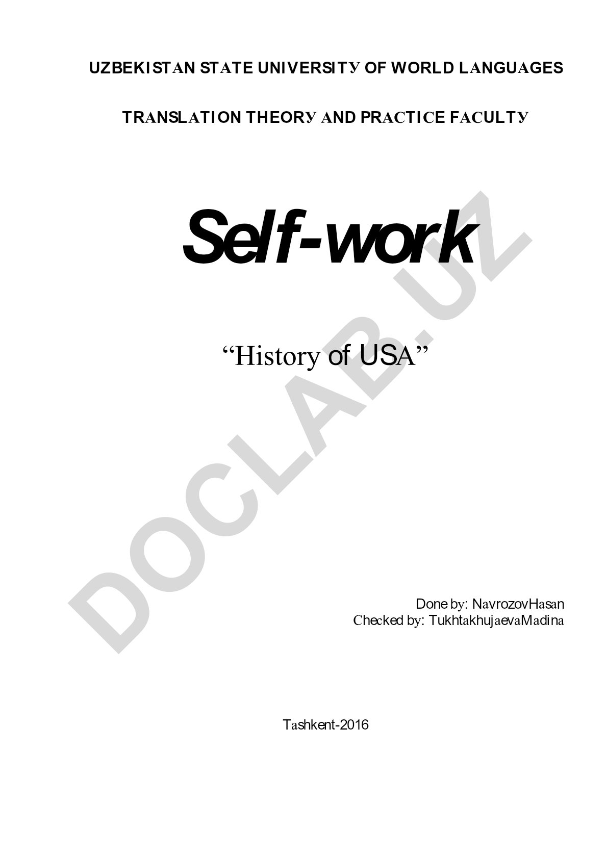 History of the United States
