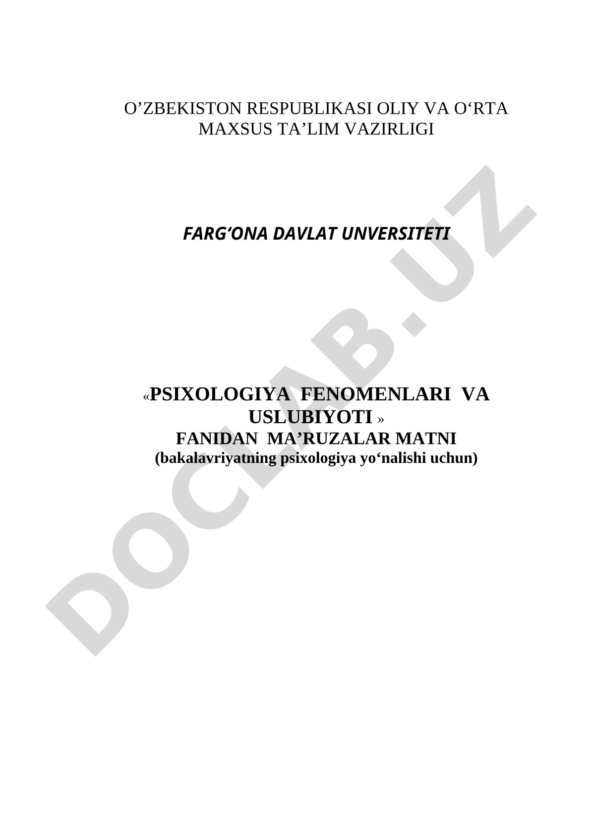 Fan metodologiyasi haqida umumiy tushuncha