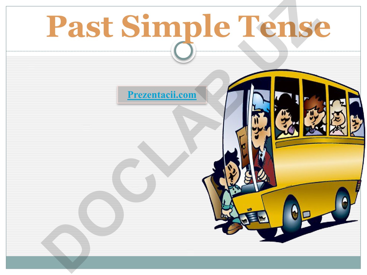Past Simple Tense - Ingliz tilida o'tgan zamon