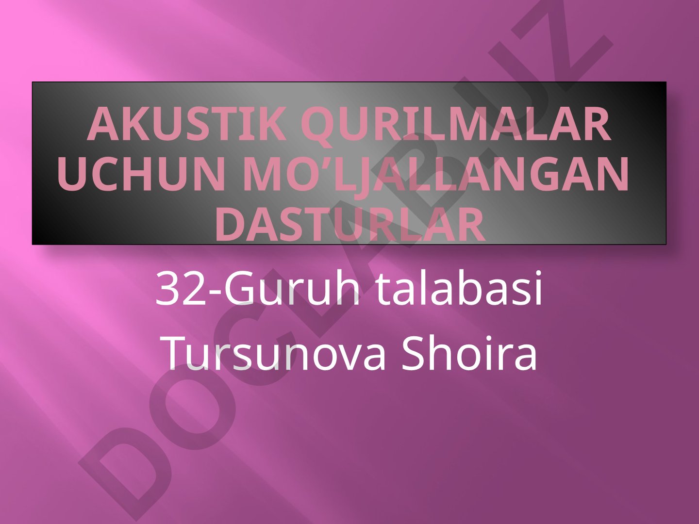 Multimediya dasturlari: Light Alloy, Winamp, Windows Media va boshqalar