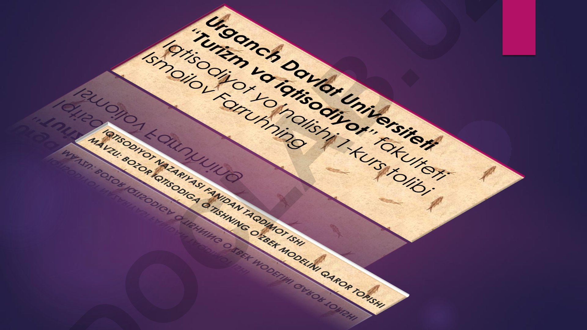 O'zbekistonda ijtimoiy yo'naltirilgan erkin bozor iqtisodiyotiga o'tish tamoyillari