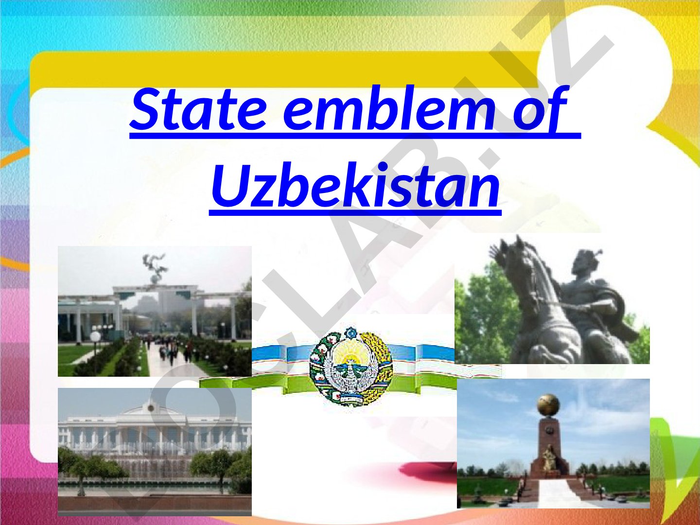 State Symbols of the Republic of Uzbekistan