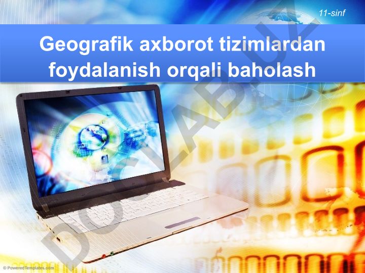 Geografik axborot tizimlari (GIS) tushunchasi va tuzilishi