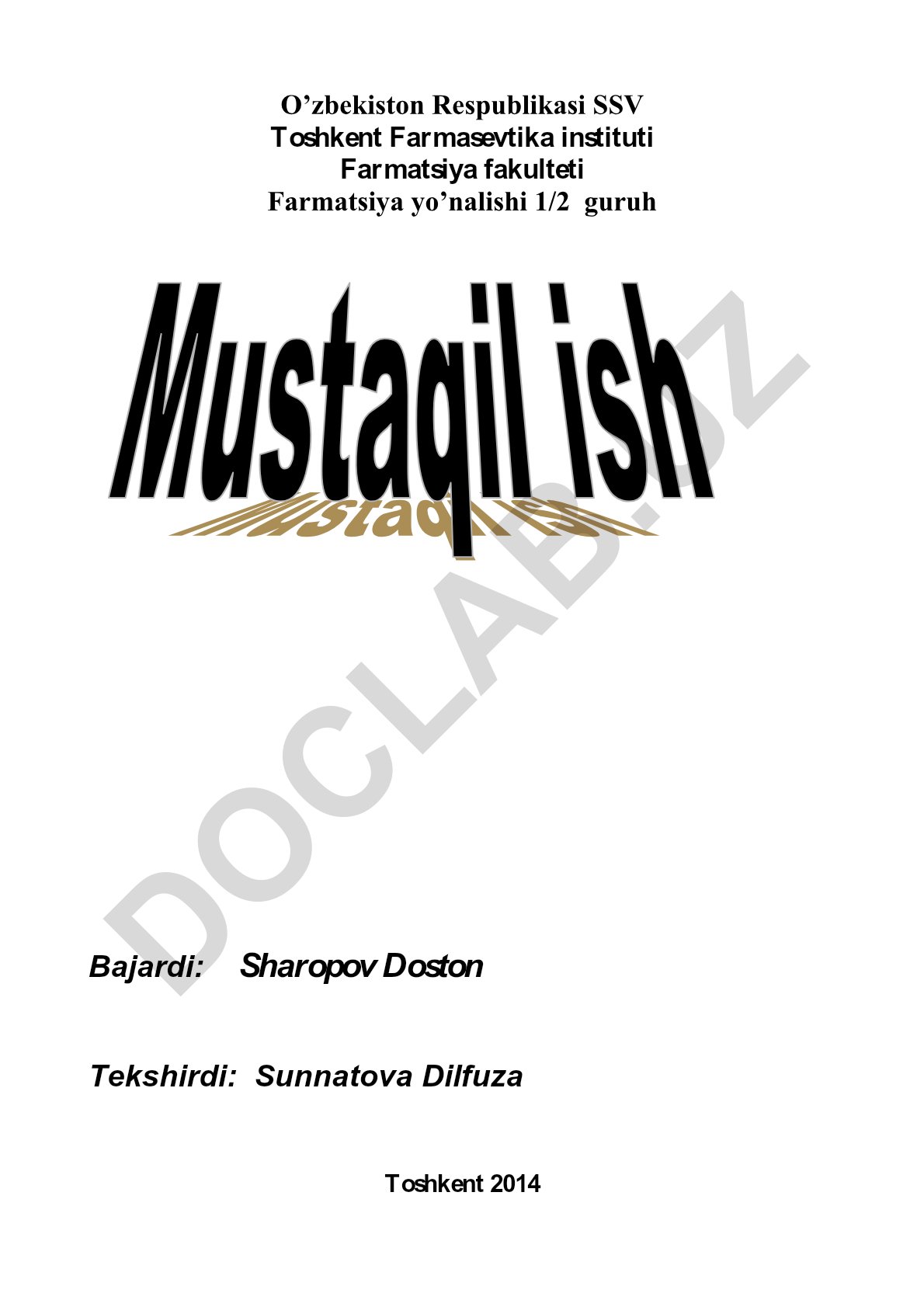 Funksiyaning limiti va uning xossalari