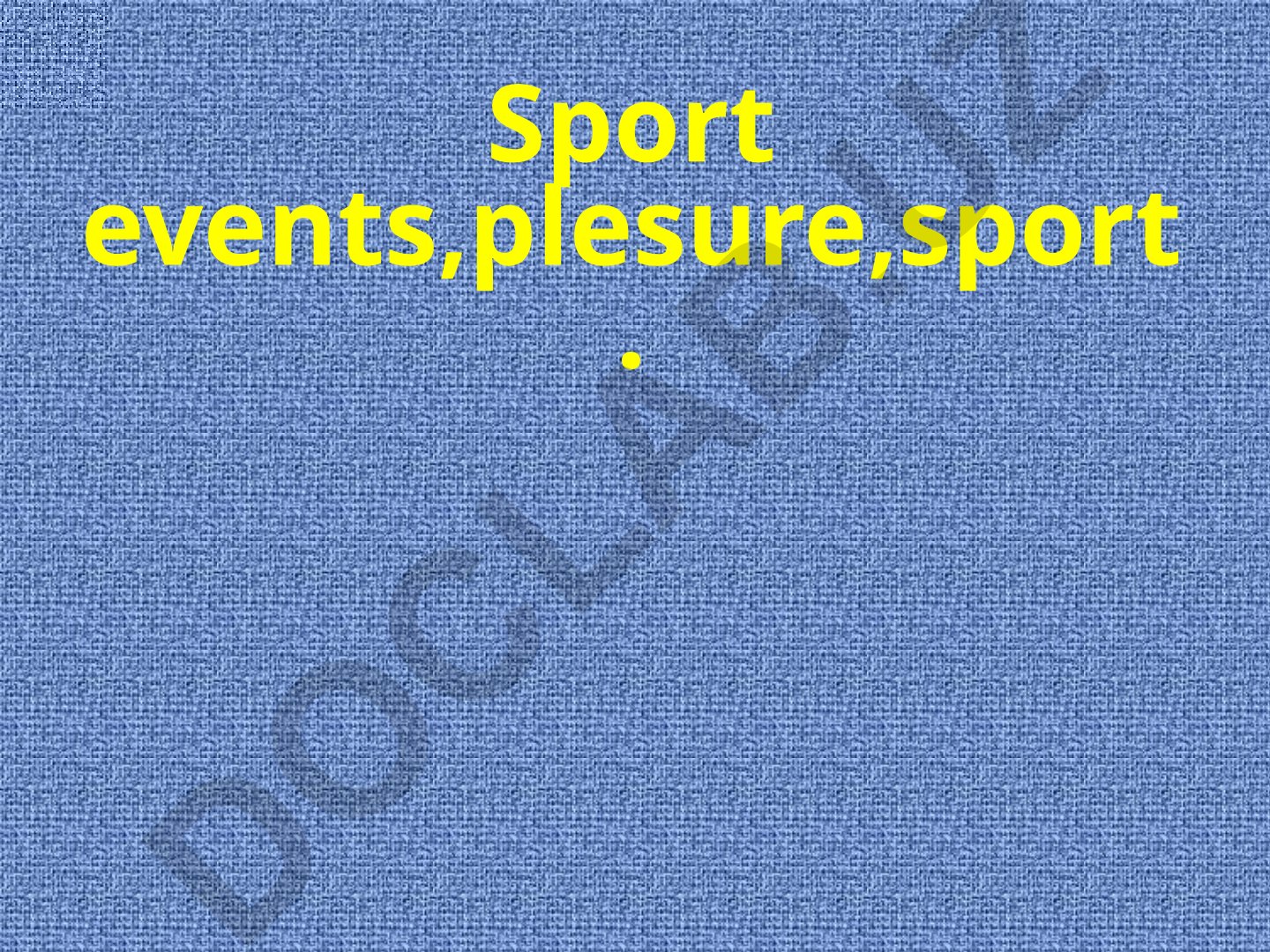 Ko'p sport turlari bo'yicha xalqaro musobaqalar