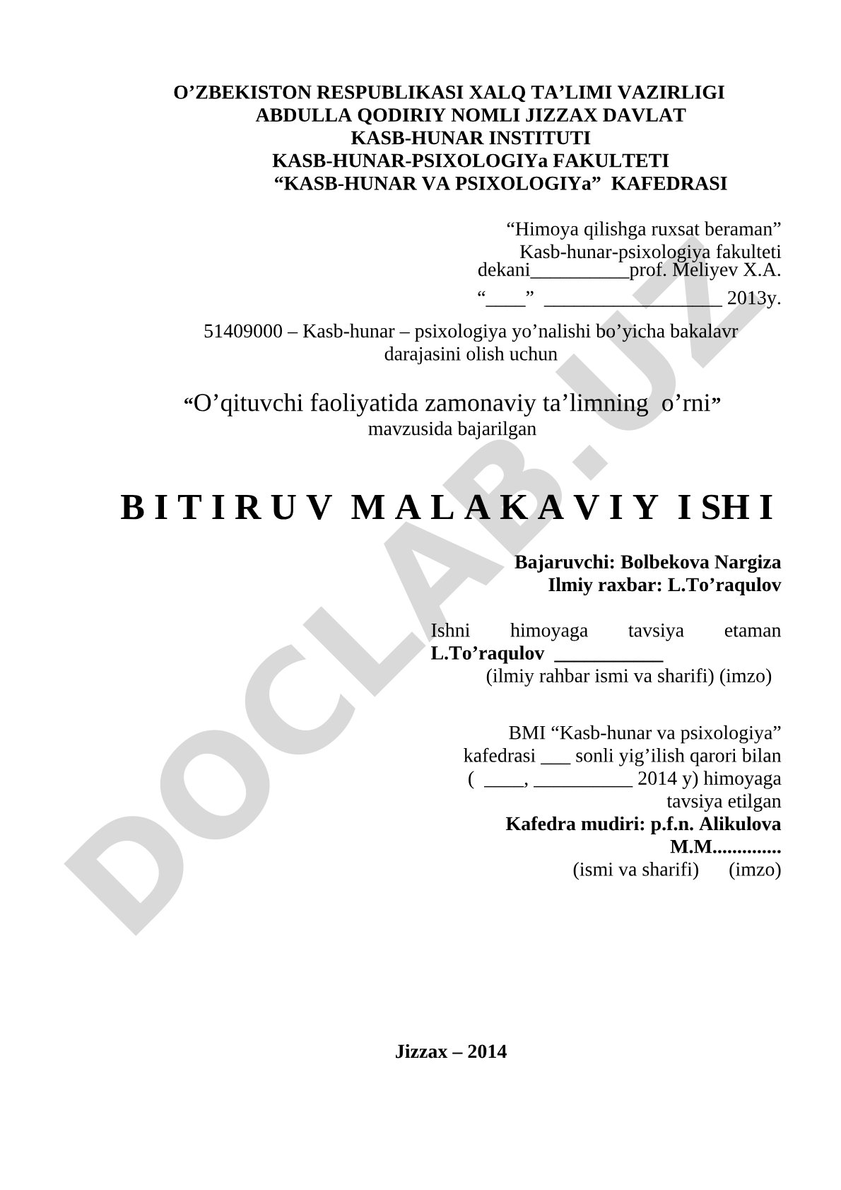 O'qituvchi faoliyatida zamonaviy ta'limning o'rni