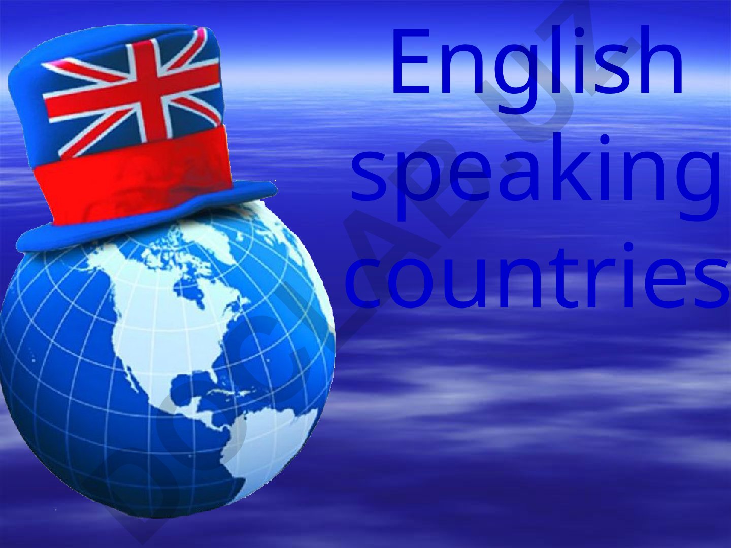 English Speaking Countries Overview