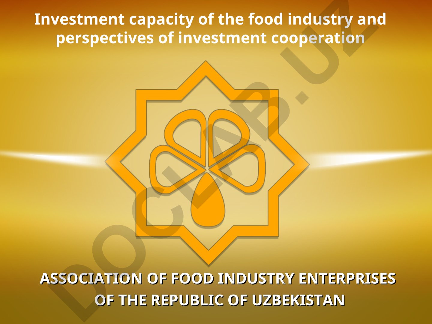 Investment capacity of the food industry and perspectives of investment cooperation