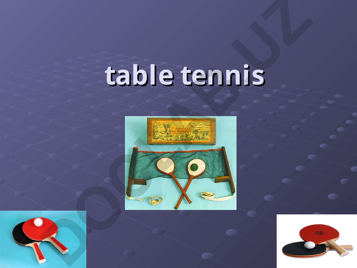 Stol tennisi: tarixi va qoidalar