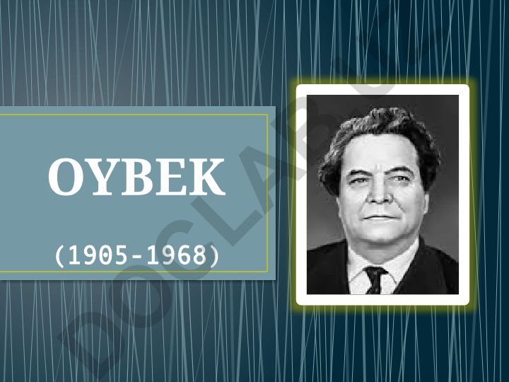 Oybek hayoti va ijodi