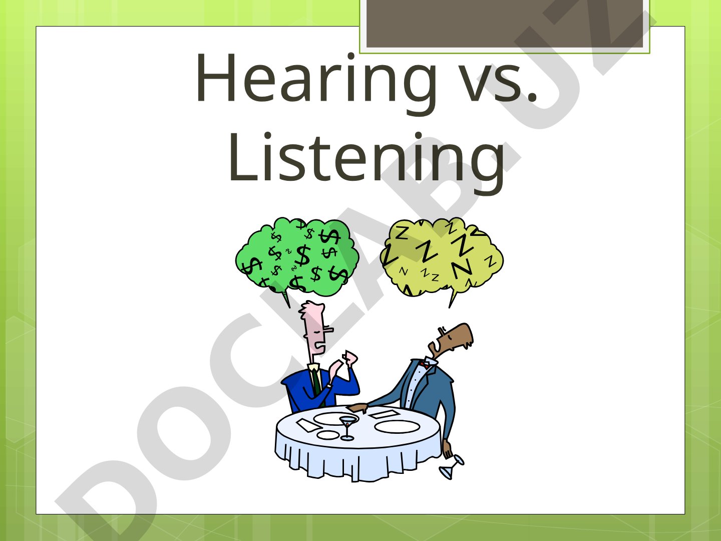 Hearing vs. Listening: Difference between Listen and Hear