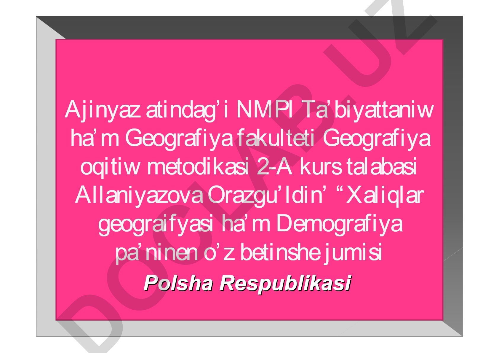 Polsha Respublikasi