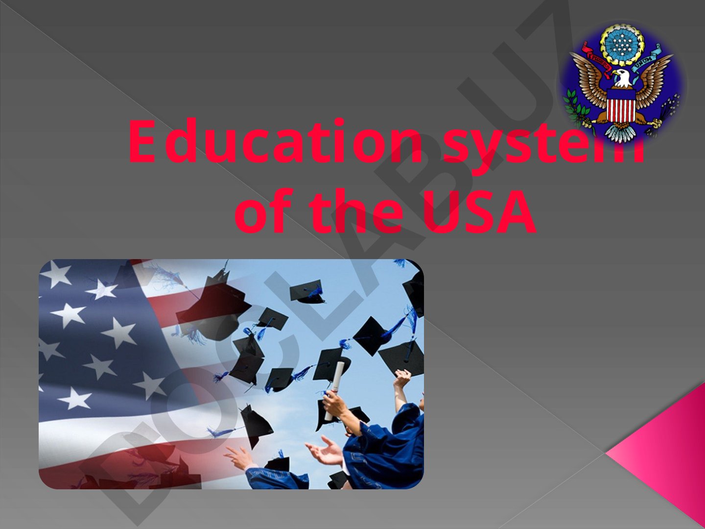 Education system of the USA